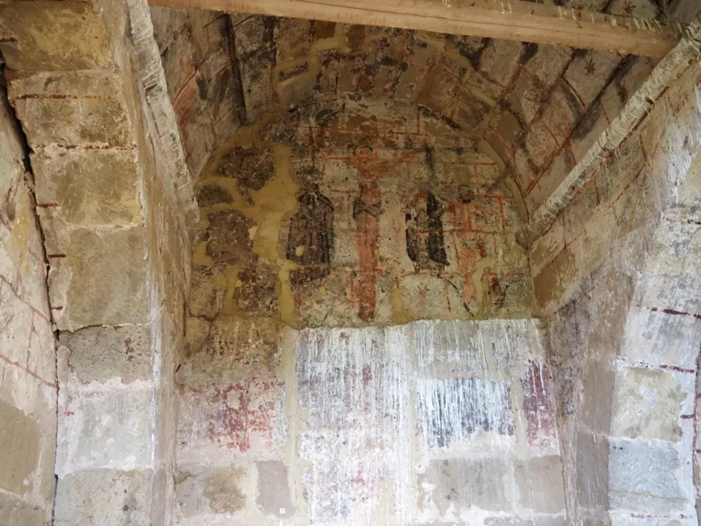 Pinturas de la capilla anexa a la colegiata de San Martín de Elines