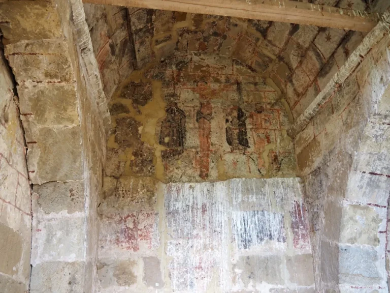 Pinturas de la capilla anexa a la colegiata de San Martín de Elines